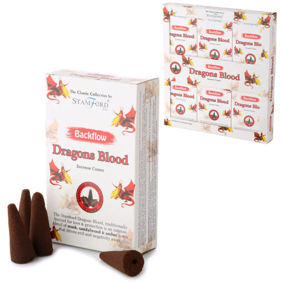 Backflow Incense Cone - Dragon Blood