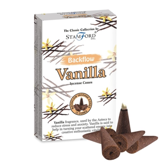 Backflow Incense Cone - Vanilla