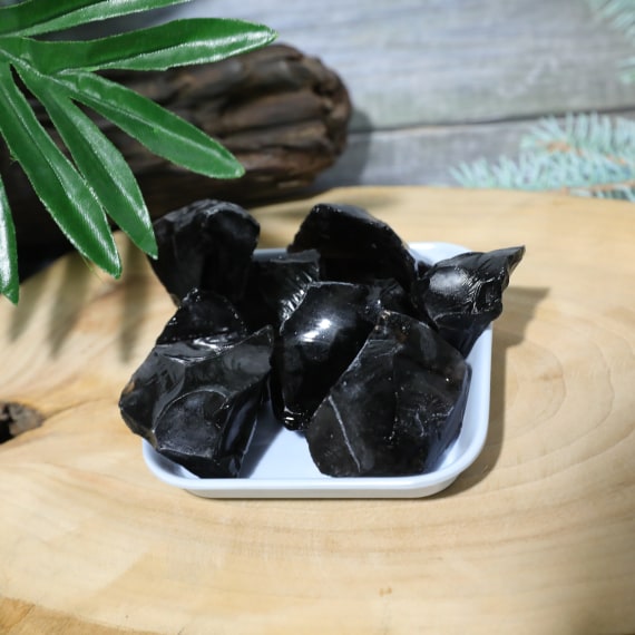 Black Obsidian Rock