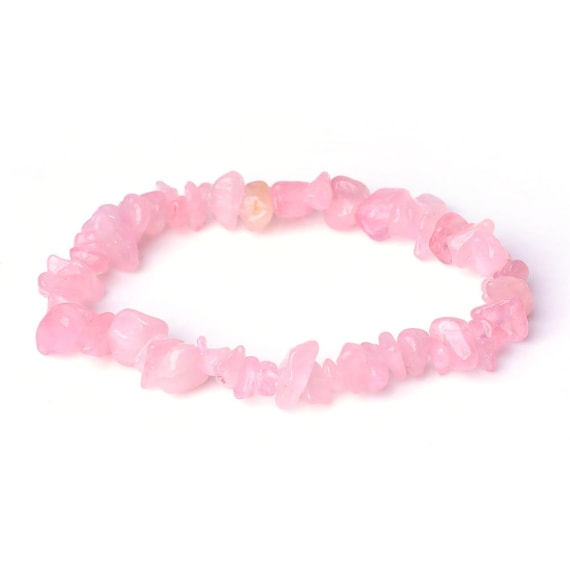 Bracelet Chip - Rose Quartz