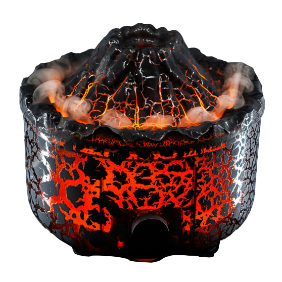 Black Crackle Pacaya Volcano Diffuser