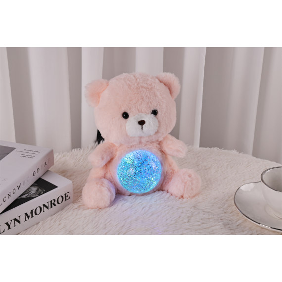 Rosie The Teddy - Magic Belly wt Glitter Ball