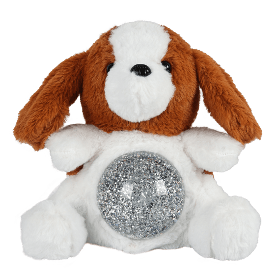 Charlie The Puppy - Magic Belly wt Glitter Ball