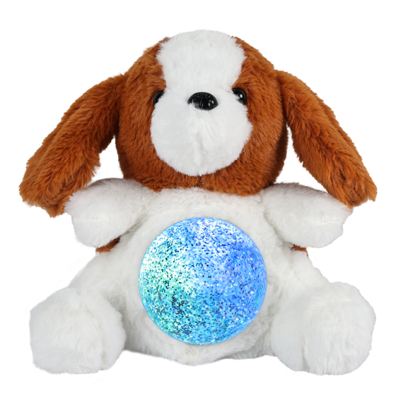 Charlie The Puppy - Magic Belly wt Glitter Ball