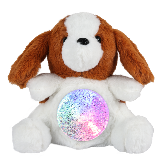 Charlie The Puppy - Magic Belly wt Glitter Ball