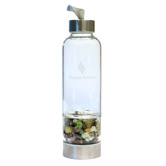 Layered Mix 1 Crystal Water Bottle