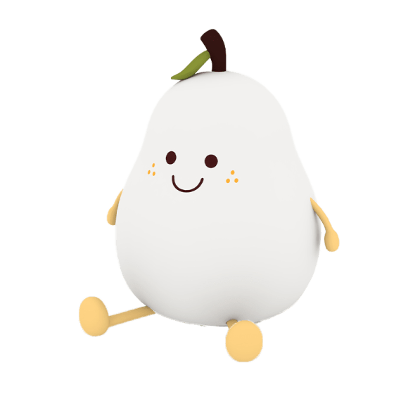 Pepe The Pear - Lumi Buddy Nightlight RGB