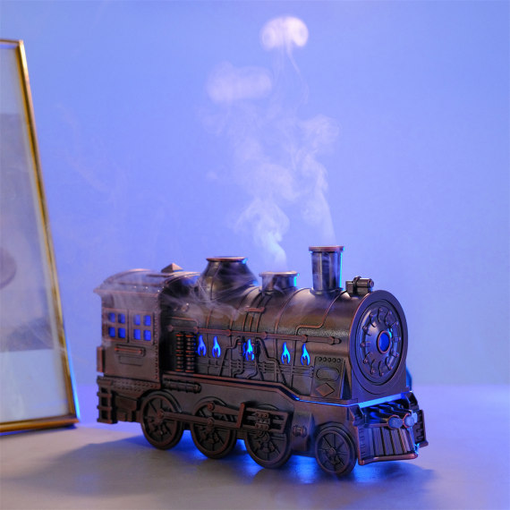 Antique Silver Train Diffuser