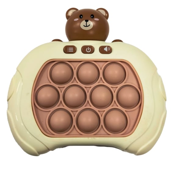 Bear Pop It Speed Game Console