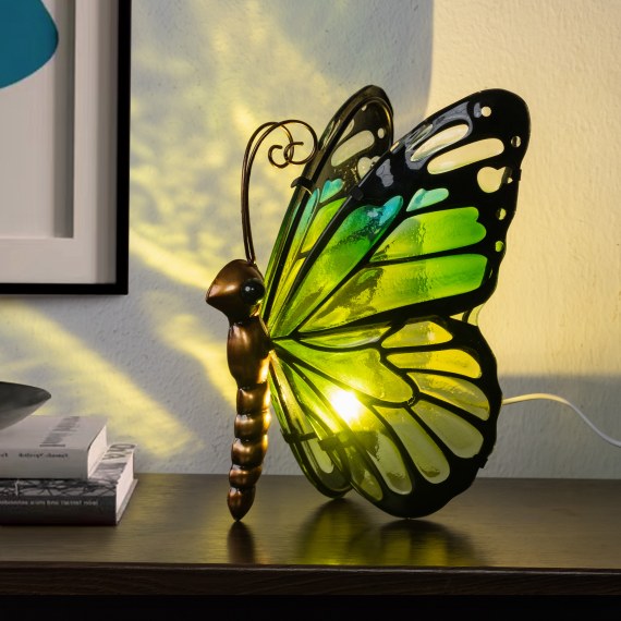 Green LED Butterfly