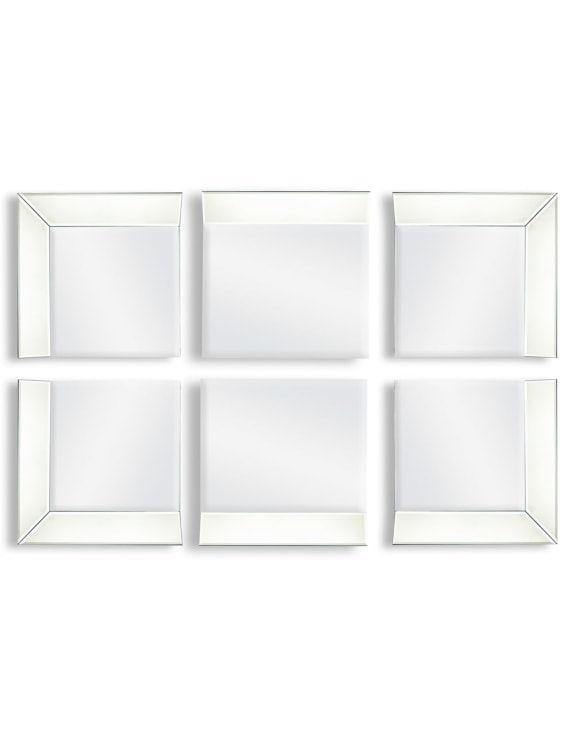 Venetian 4 Corner Piece Mirror Set