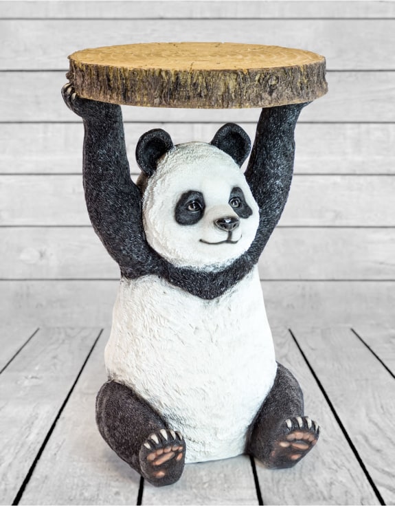 Panda Holding "Trunk Slice" Side Table