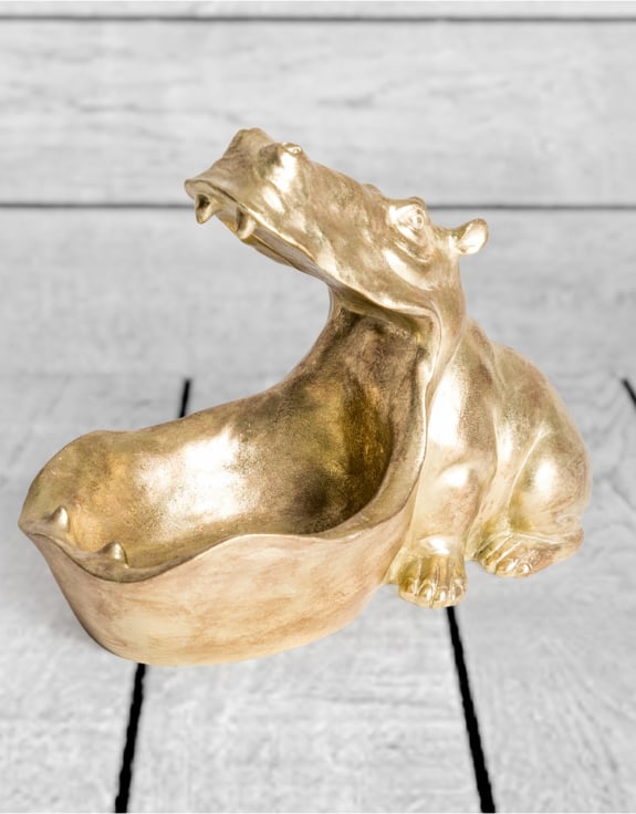 Gold Hungry Hippo Storage Bowl (to be bought in qtys of 2)