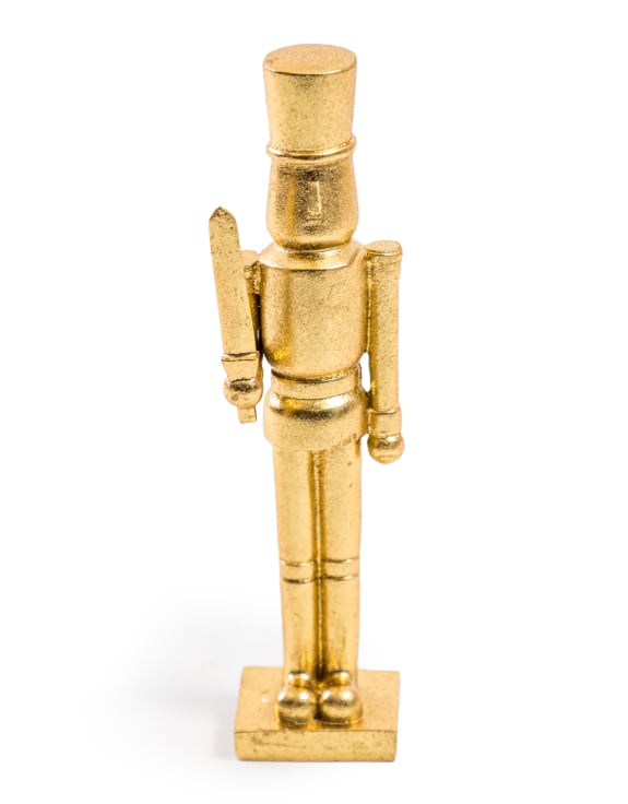 Gold "Soldier Nutcracker" Ornament (to be bought in qtys of 2)