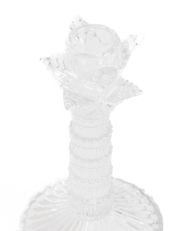 Tropical Glass Candlestick (to be bought in qtys of 4)