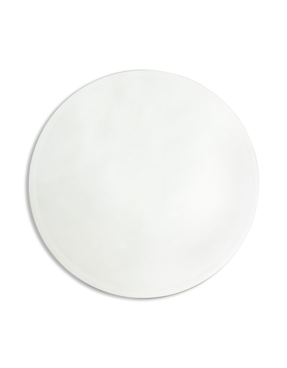 Round Medium Plain Mirror w/ Bevel Edge