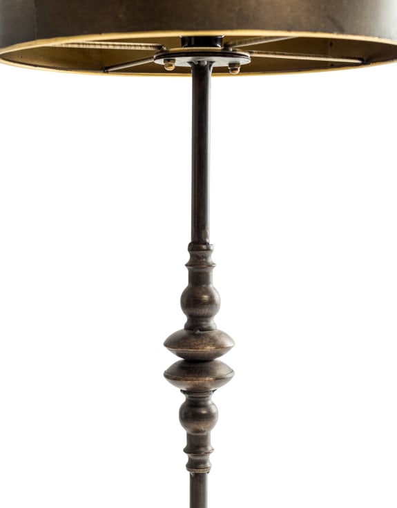 Industrial Metal Large Franklin Table Lamp