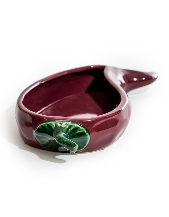 Purple Cayenne Chilli Serving Dish