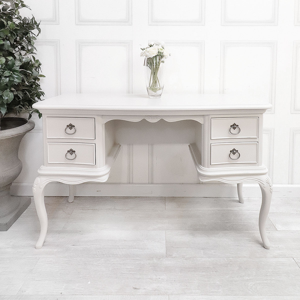 Willis & Gambier French Style Grey Dressing Table 