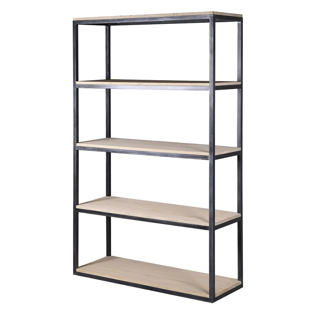 Rustic Open Shelving Unit