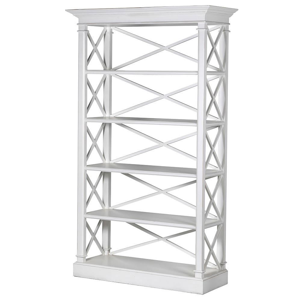 White Lattice Display Unit