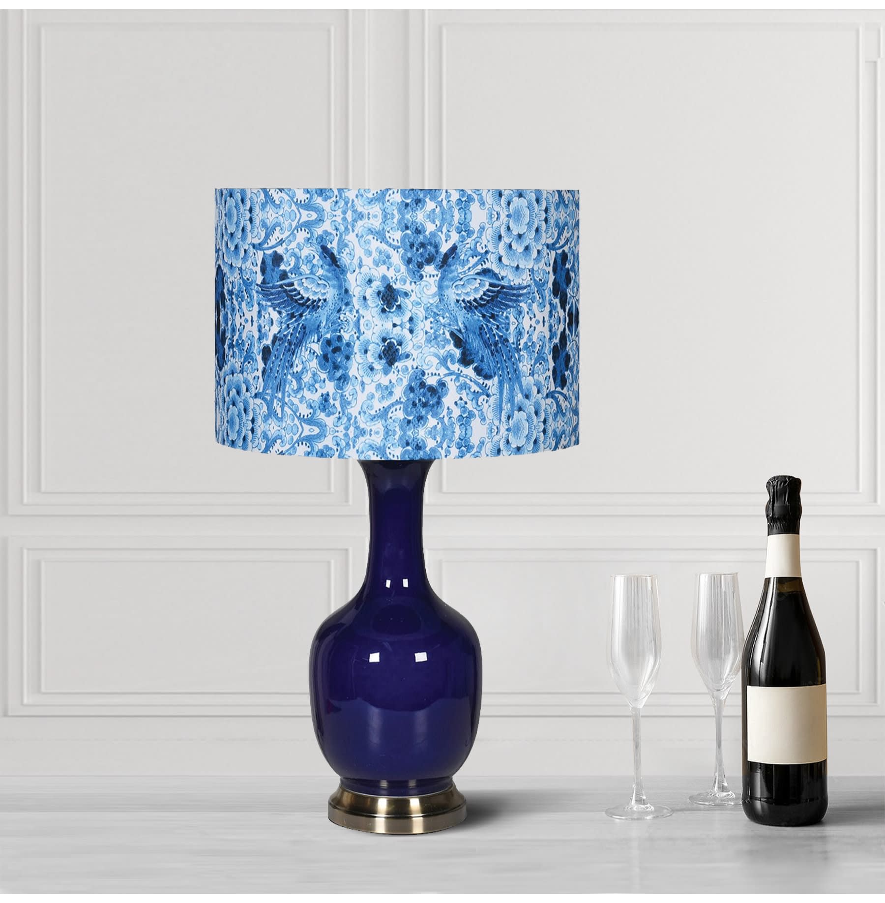 Blue Vase Table Lamp