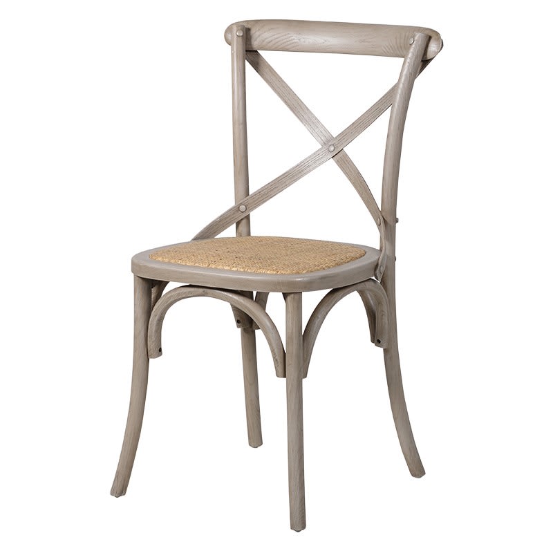 Foret Limed Effect Crossback Dining Chair