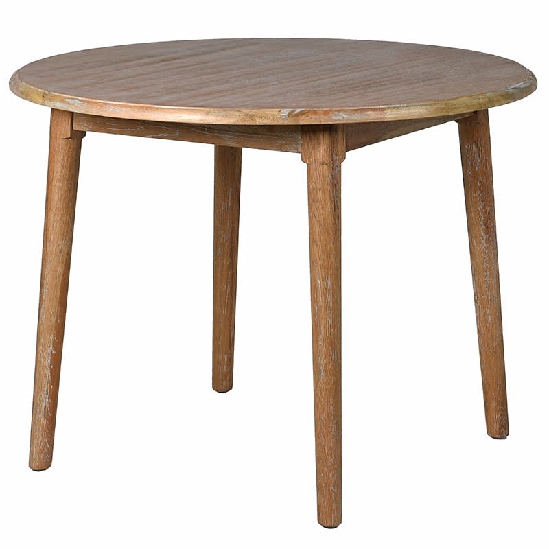 Solid Oak Round Dining Table