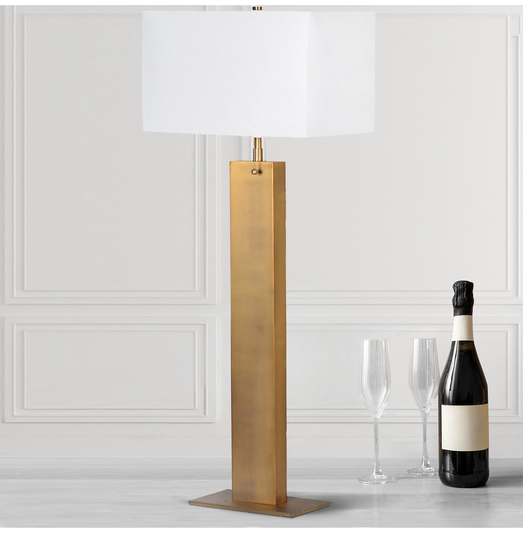 Sloane Gold Tall Lamp