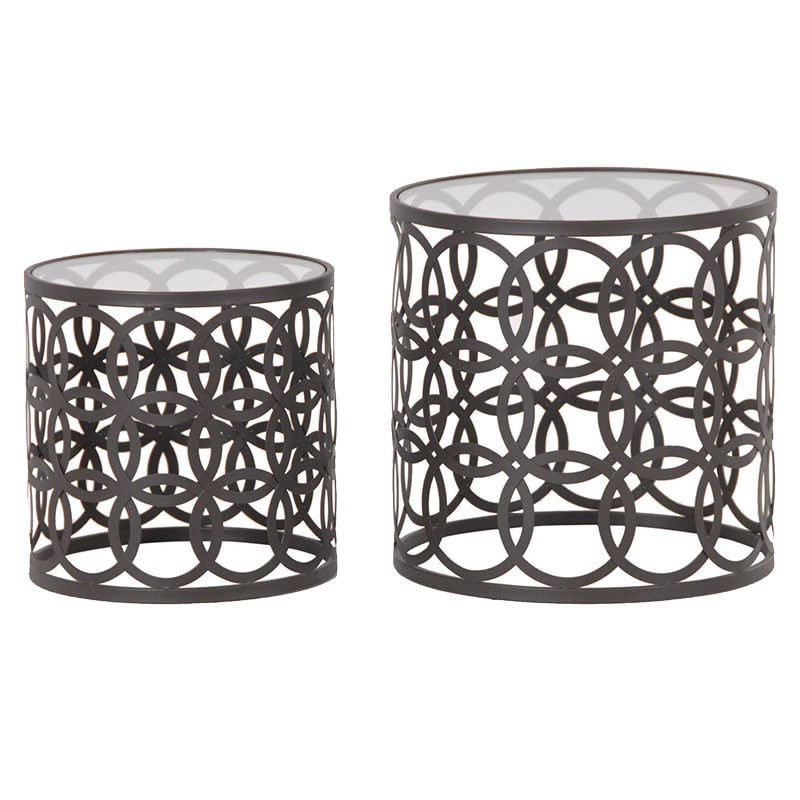 Set of 2 Nesting Lamp Tables