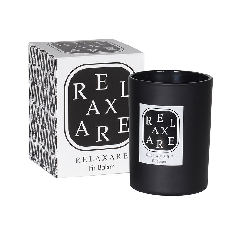 Fir Balsam Scented Candle with Box