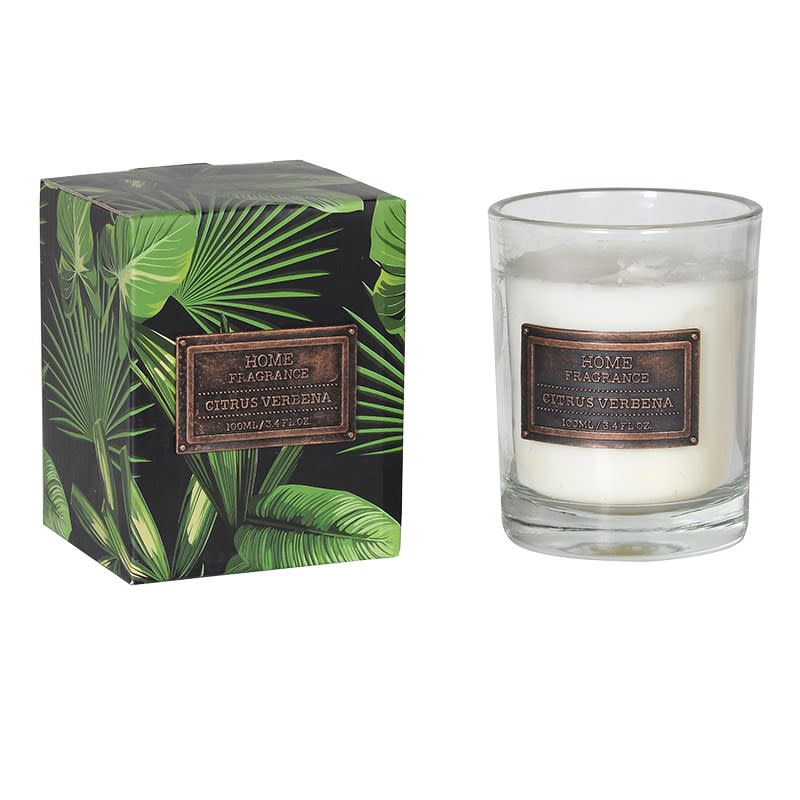 Citrus Verbena Scented Candle with Box