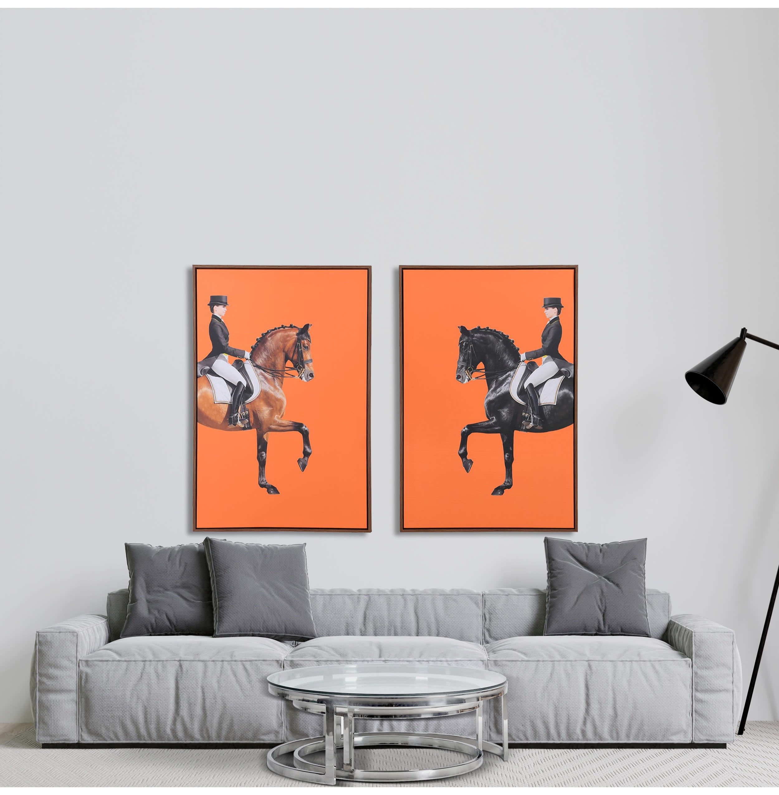 Set of 2 Equestrian Prints