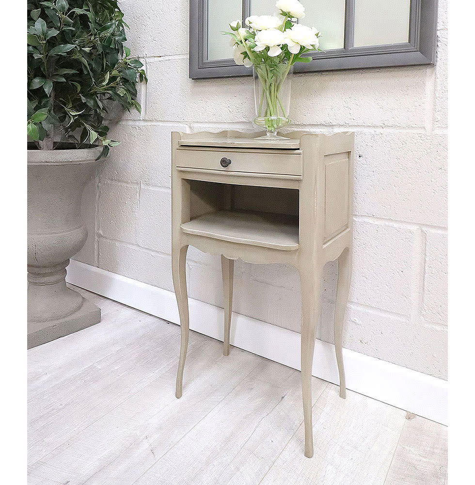 French Portofino Bedroom Bedside Table