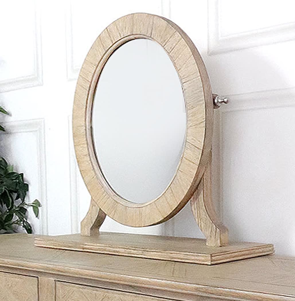 Mustique Dressing Table Vanity Mirror by Gallery Direct