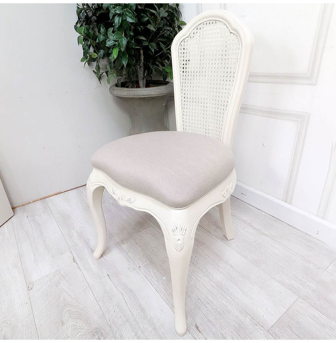 Willis and Gambier Ivory Bedroom Chair