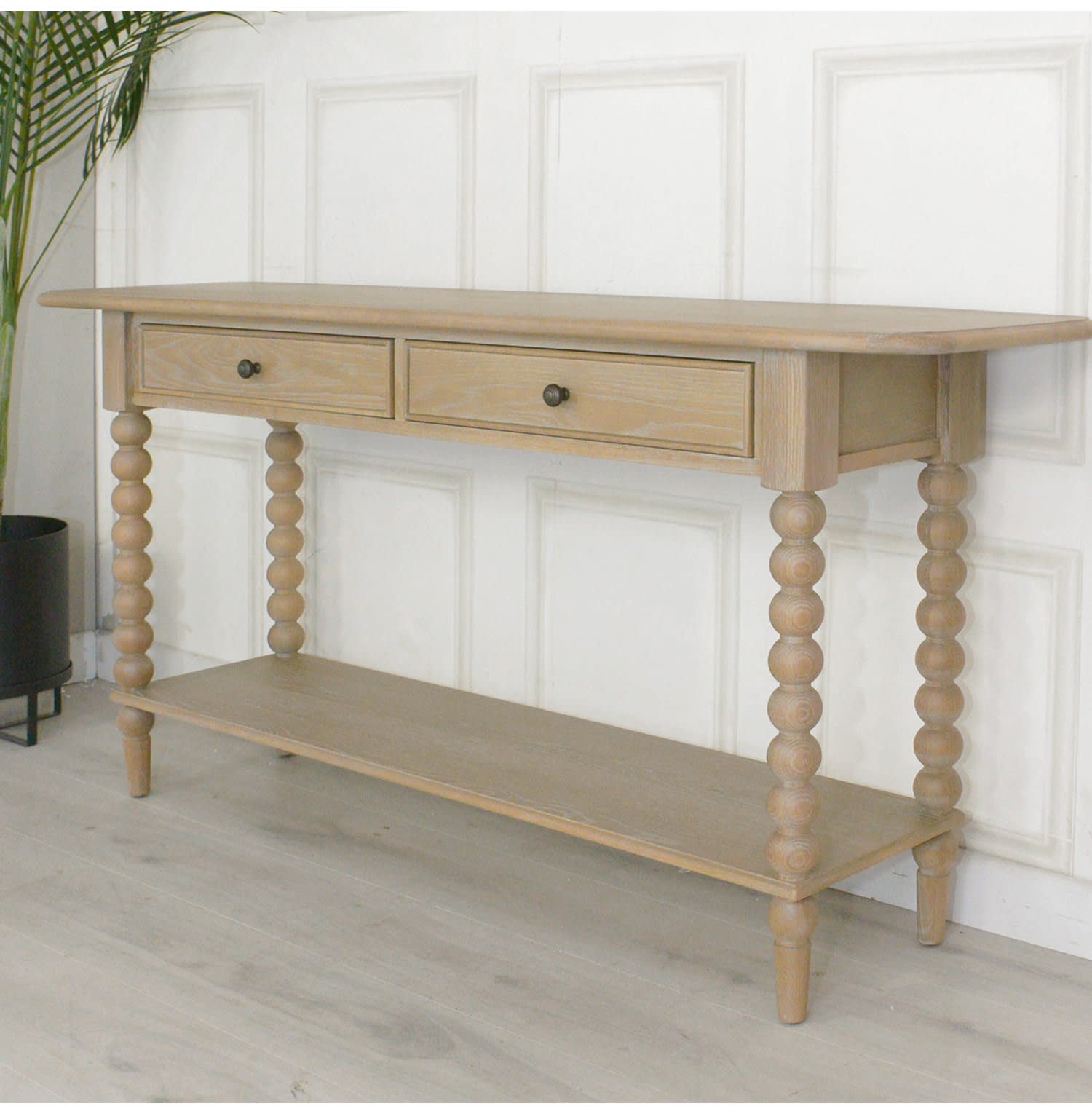 Artisan Wooden Hall Console Table with Drawers by Gallery