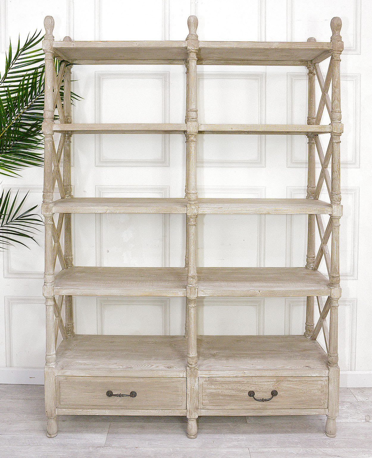 Sarsden Open Wooden Bookcase Display Unit