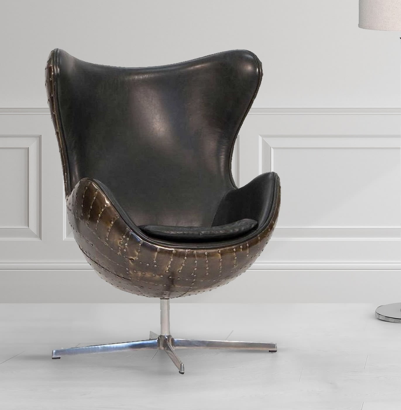 Vintage Style Jet Egg Chair
