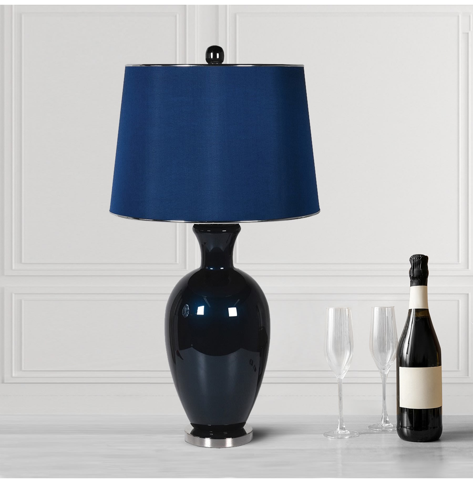 Night Sky Blue Table Lamp