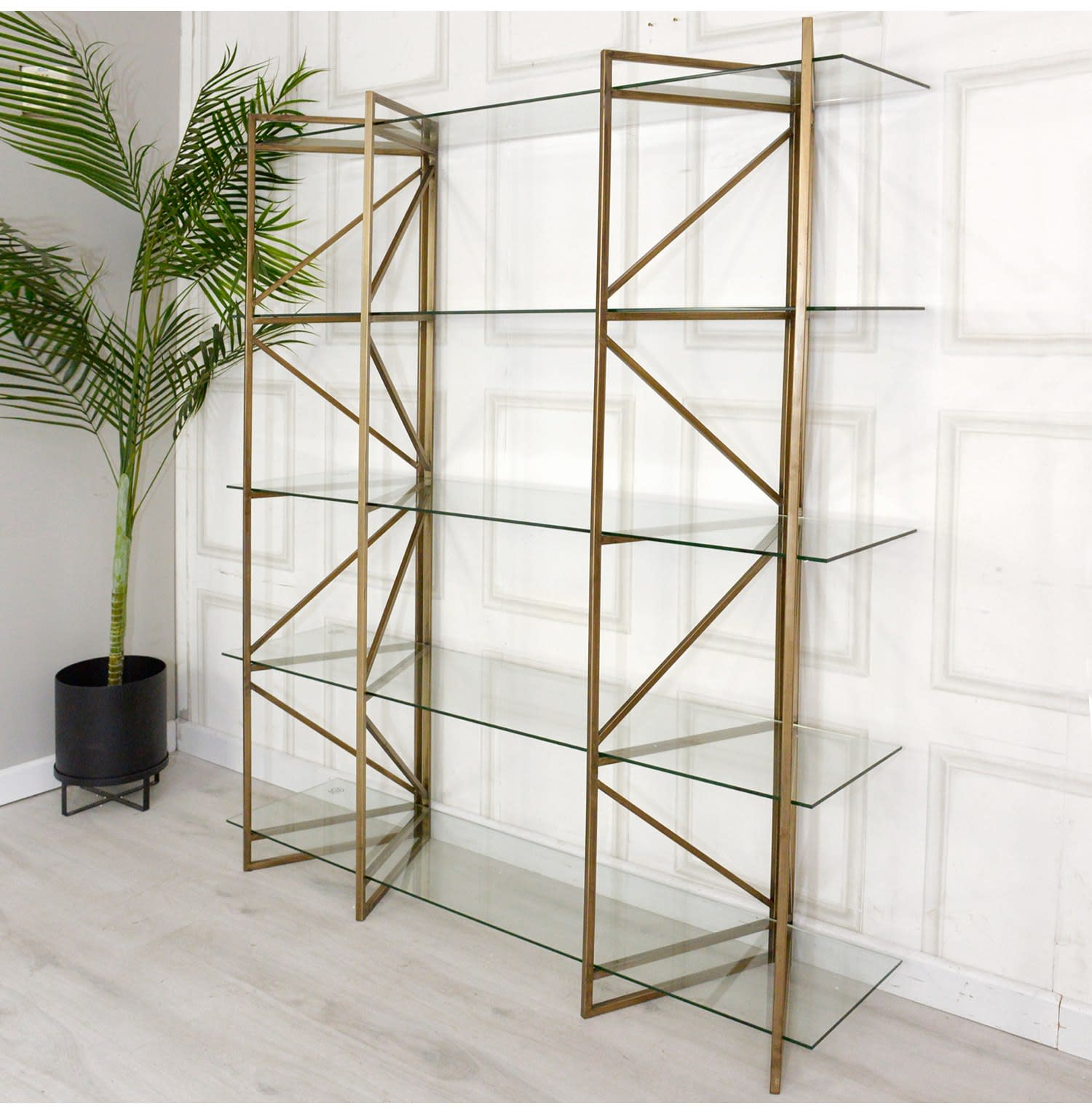 Glass Shelf Display Unit