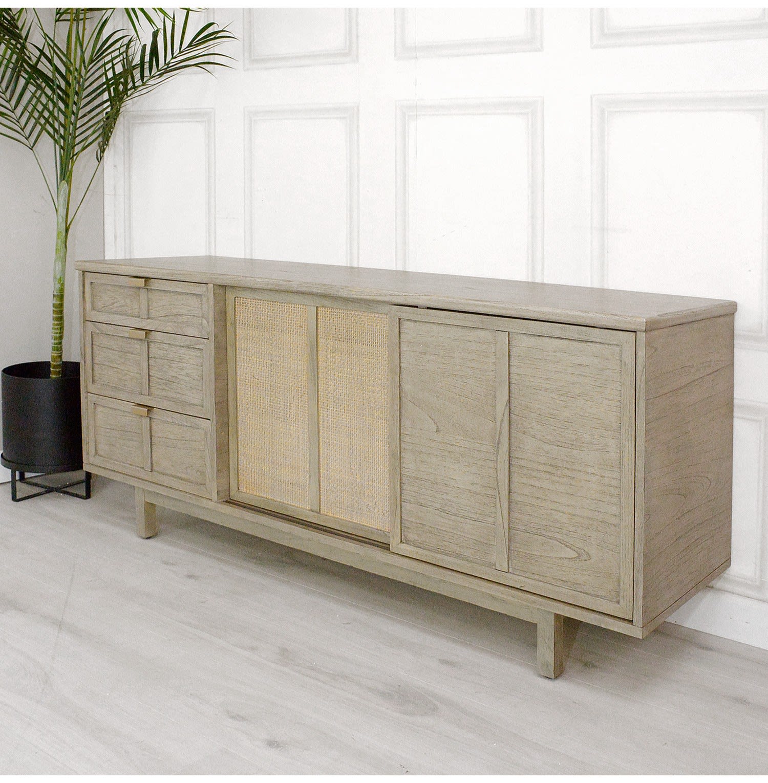 Kyoto 3 Drawer 2 Door Sideboard by Gallery Direct