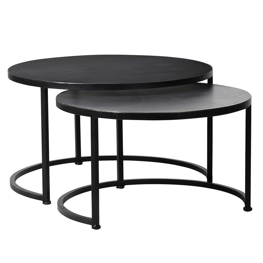 Set of 2 Dark Side Tables