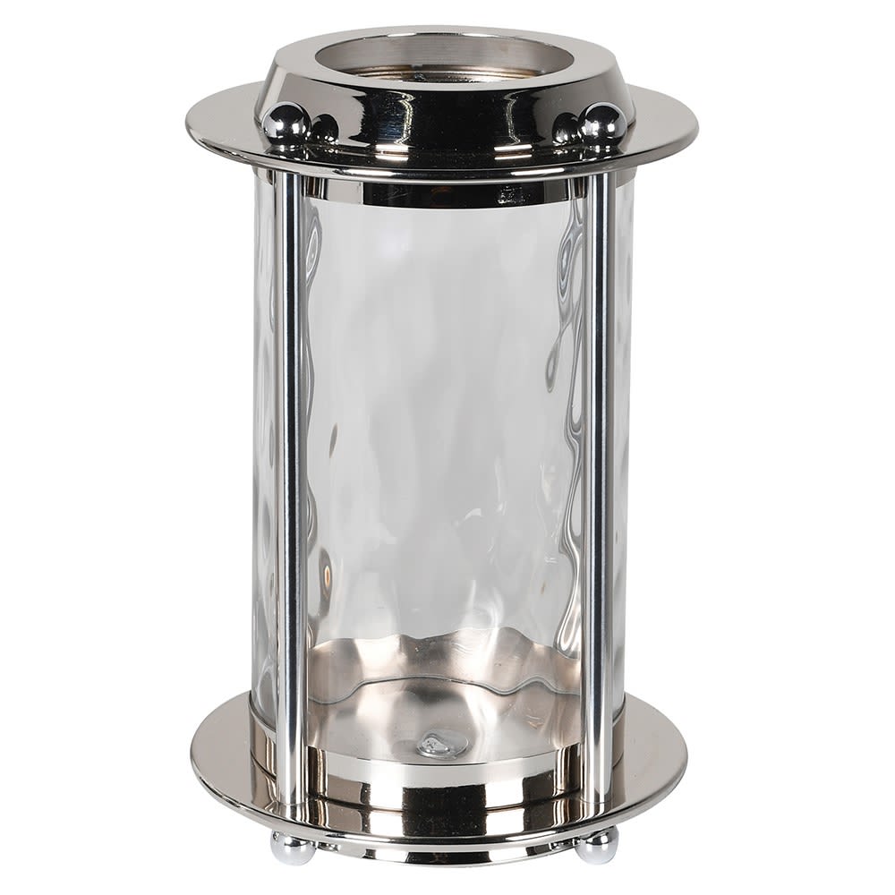 Dimpled Silver Nickel Lantern