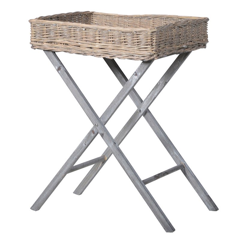 Willow Tray Table with Frame