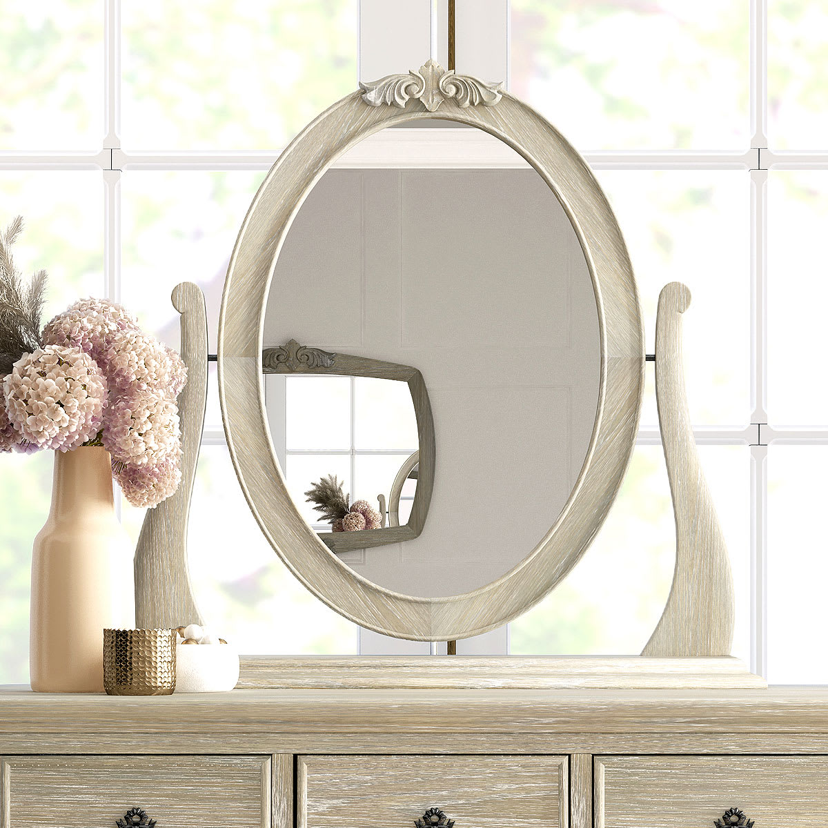 Willis & Gambier French Camille Dressing Table Vanity Mirror