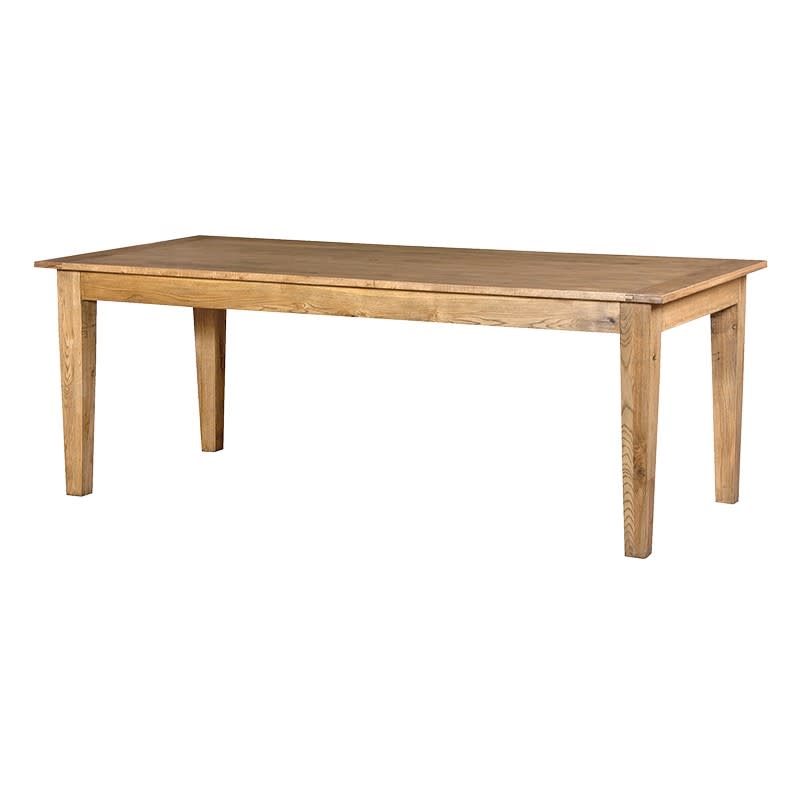 Antiqued Oak Dining Table