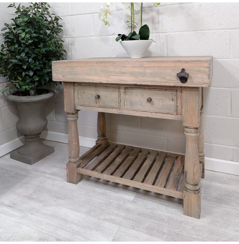 French Style Reclaimed Kitchen Block