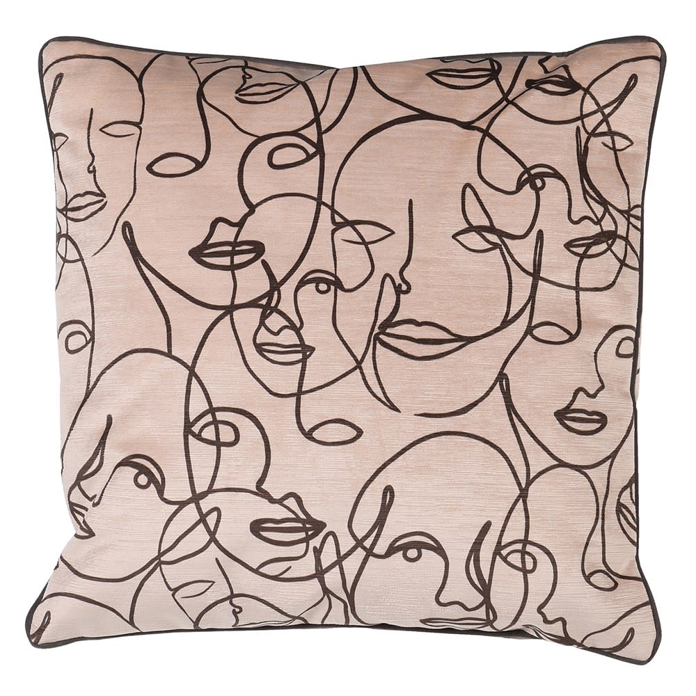 Abstract Print Cushion