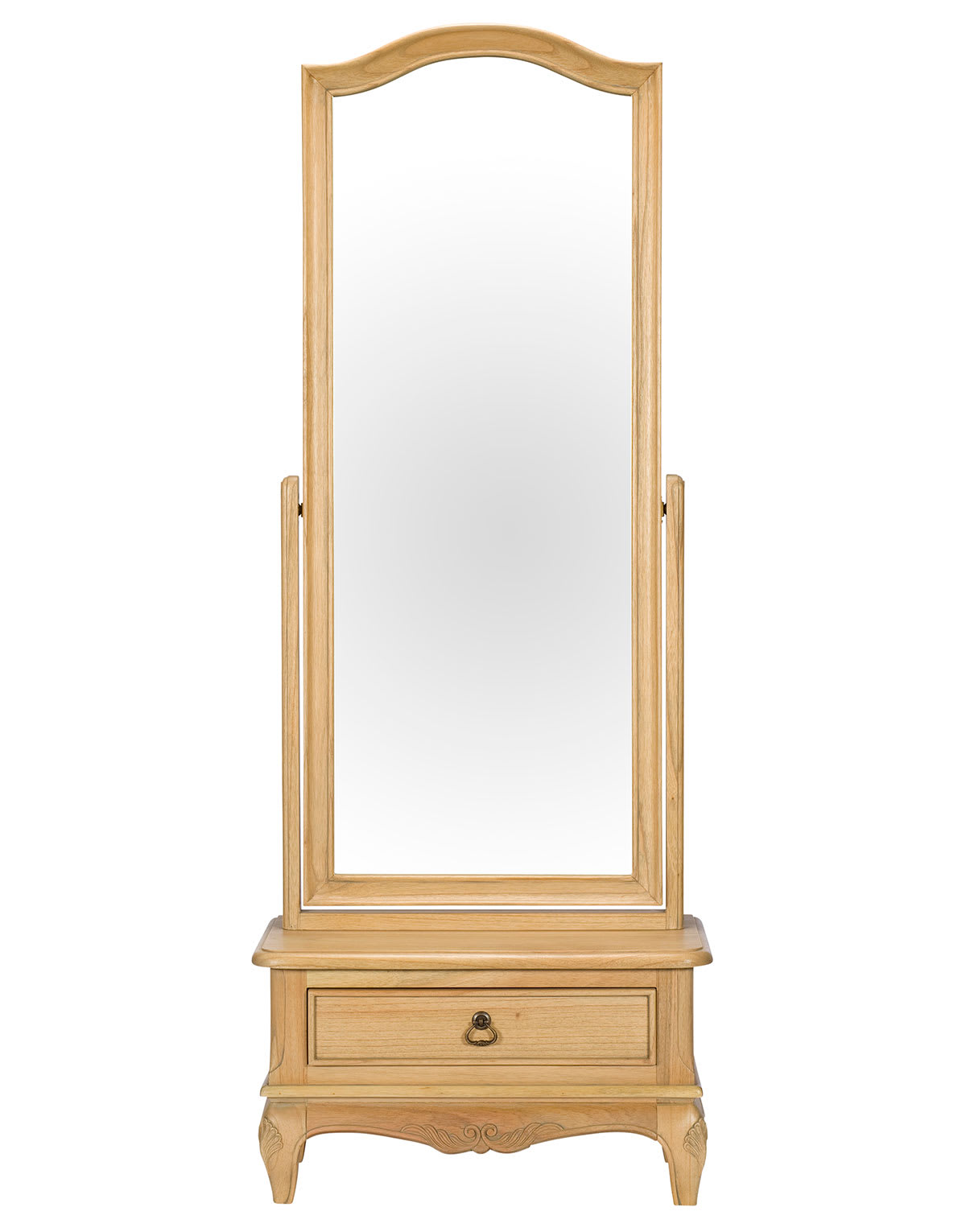 Limoges French Cheval Floor Standing Mirror by Baker Furniture